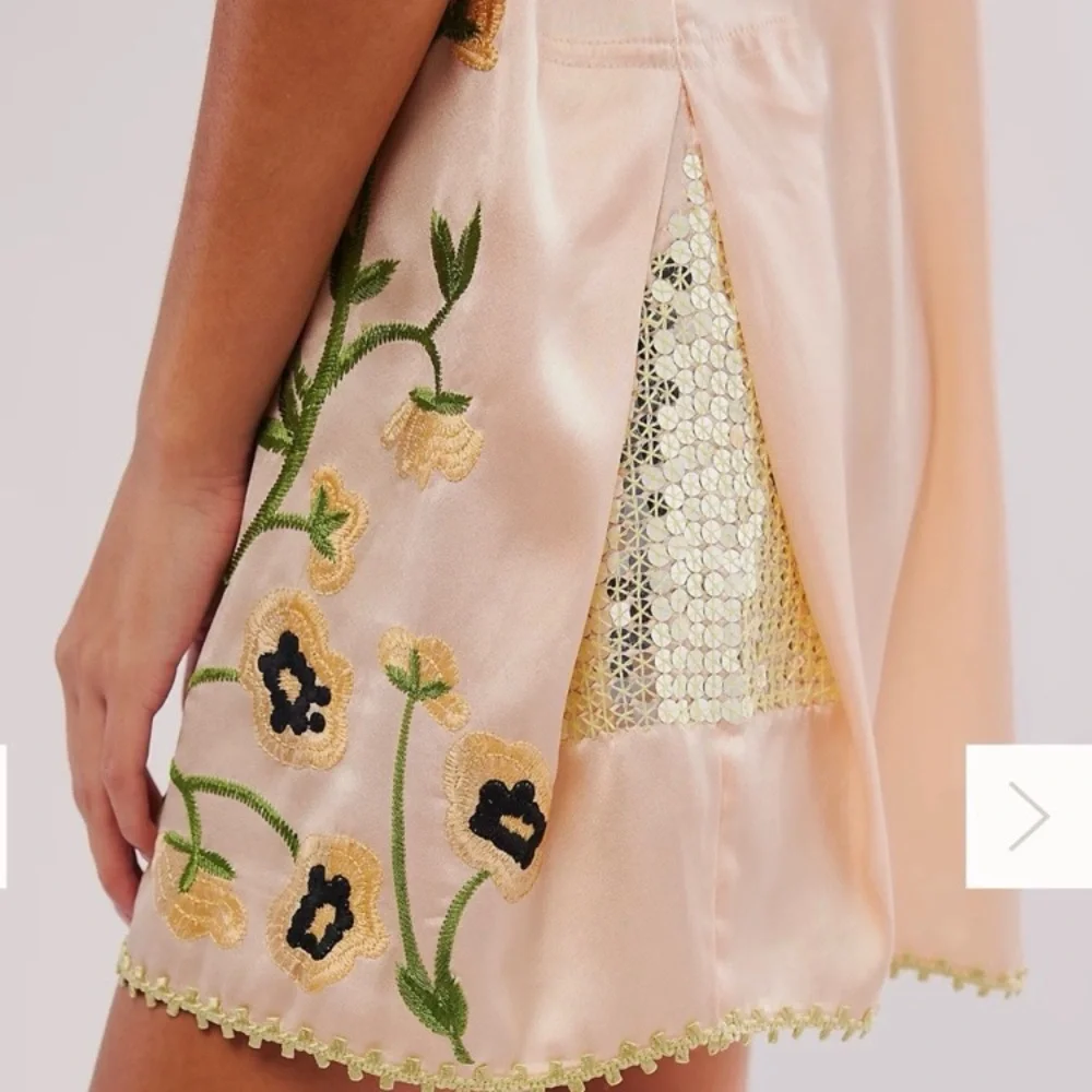 Free People Intimately *Bali Garden* Party Slip. NWOT. Medium - Picture 5 of 16